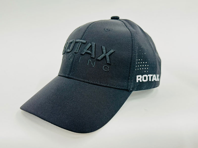 ROTAX キャップ ブラックロゴ